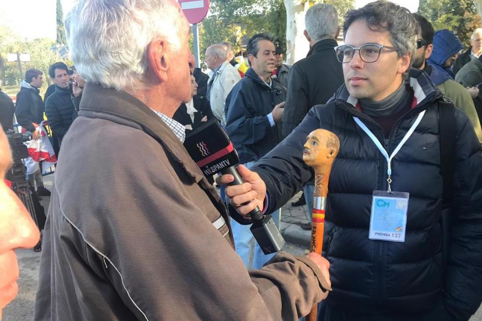 Testimonios en el día de la exhumación de Franco