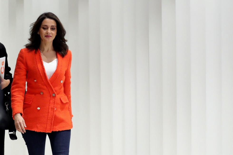 La candidata al Congreso por Barcelona, Inés Arrimadas,