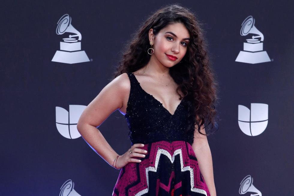 Las Vegas (United States), 15/11/2019.- Maity Interiano arrives for the 20th annual Latin Grammy Awards ceremony at the MGM Grand Garden Arena in Las Vegas, Nevada, USA, 14 November 2019. The Latin Grammys recognize artistic and/or technical achievement, not sales figures or chart positions, and the winners are determined by the votes of their peers - the qualified voting members of the Latin Recording Academy. (Estados Unidos) EFE/EPA/NINA PROMMER Arrivals - 20th Latin Grammy Awards