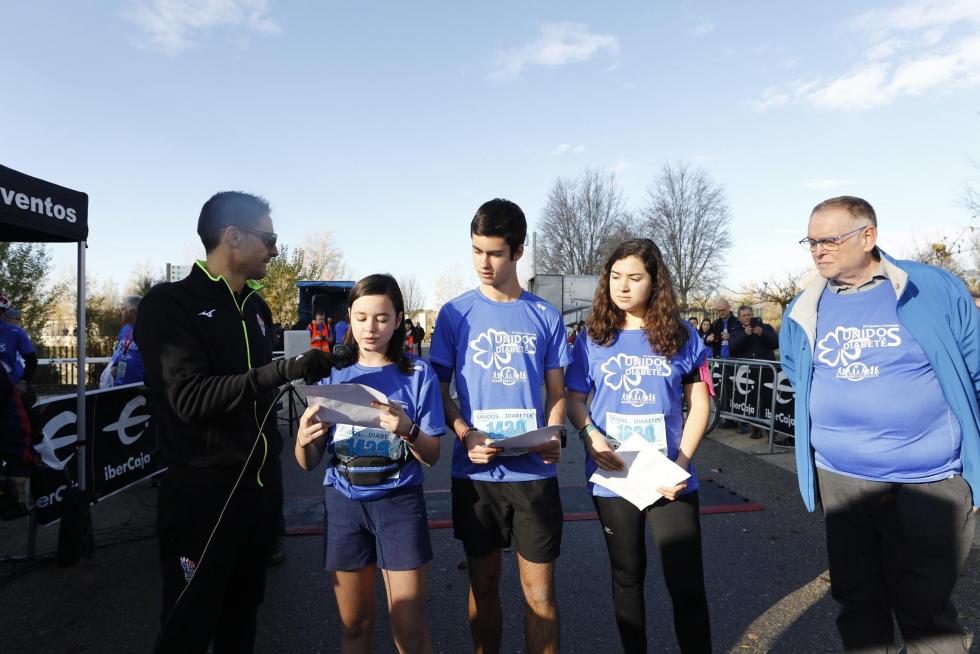 Este domingo se ha celebrado en el Parque del Agua de Zaragoza la IV edición de la Carrera 'Actívate por la diabetes' con el fin de dar visibilidad a una enfermedad crónica, la diabetes, que en Aragón afecta a más de 120.000 personas.