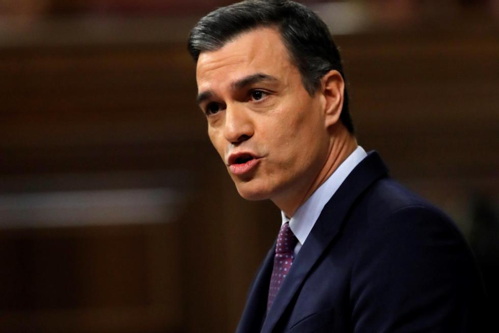 Imágenes de la primera jornada del debate de investidura de Pedro Sánchez.