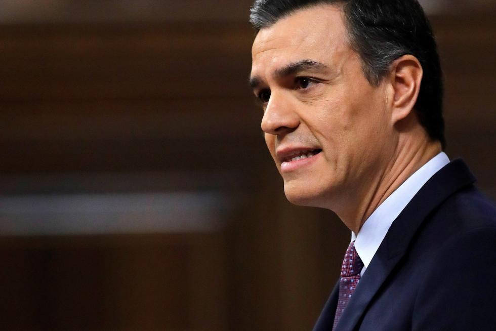 Imágenes de la primera jornada del debate de investidura de Pedro Sánchez.