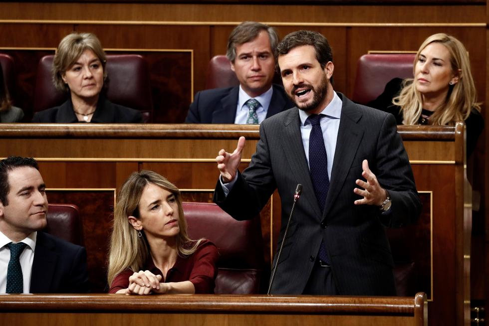Pablo Casado, líder del PP.