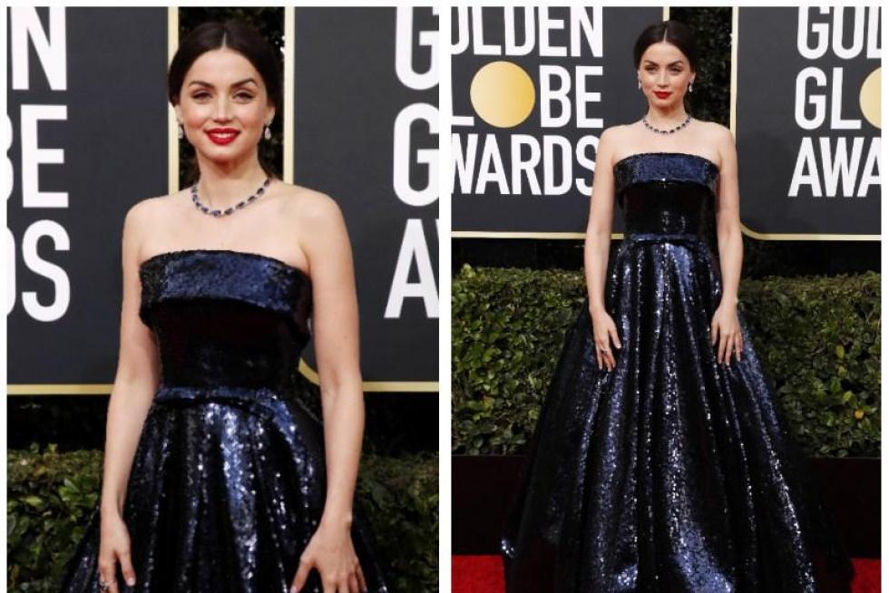 Todos los estilismos de las actrices y actores invitados en esta 77 edición de los Globos de Oro.