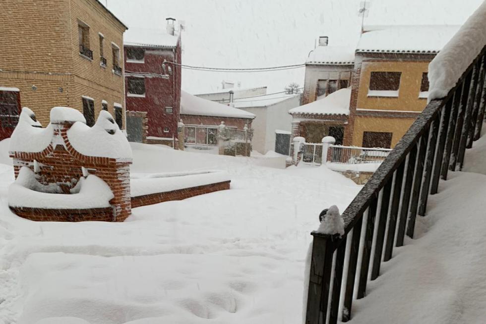 Nevada en Cucalón (Teruel)
