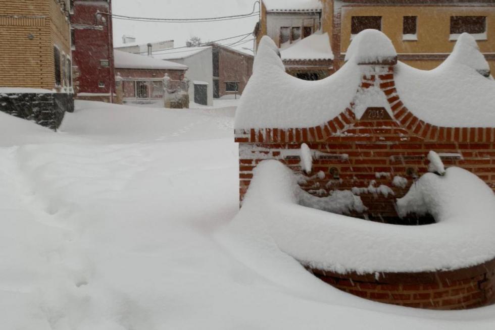 Nevada en Cucalón (Teruel)