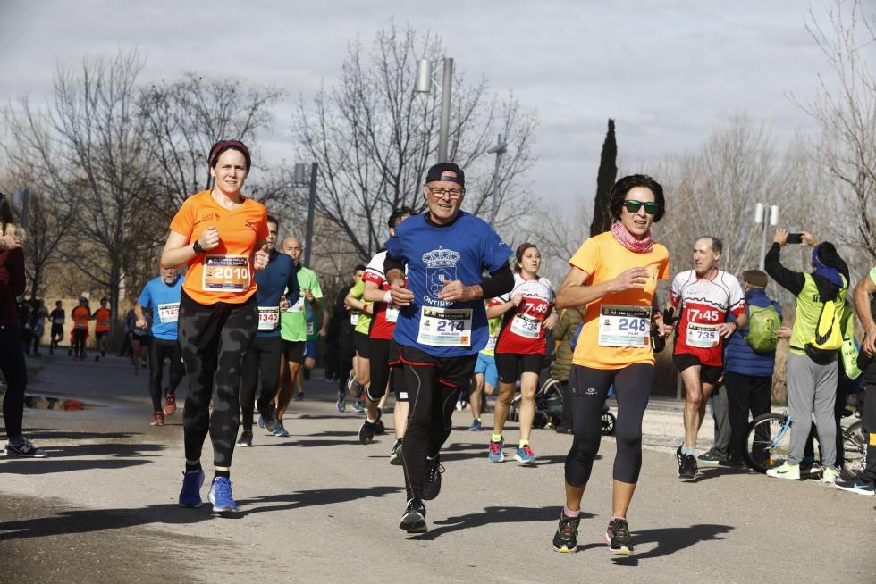 Participantes en la XI edición de la Carrera del Roscón.