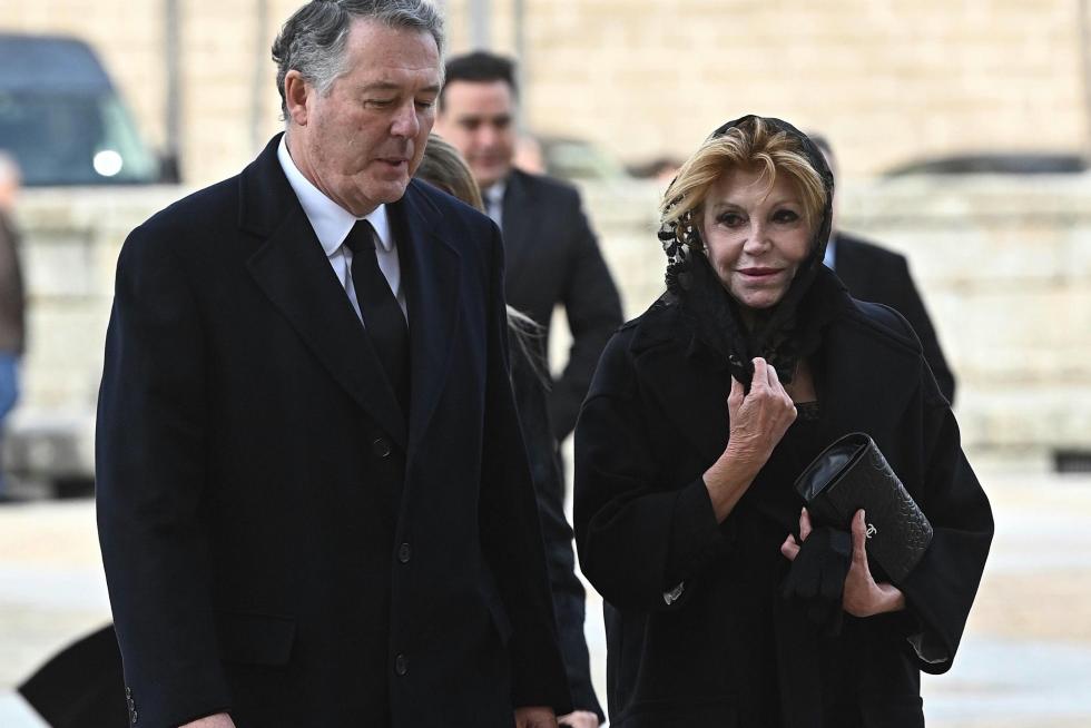 Funeral por la infanta Pilar en el Escorial.