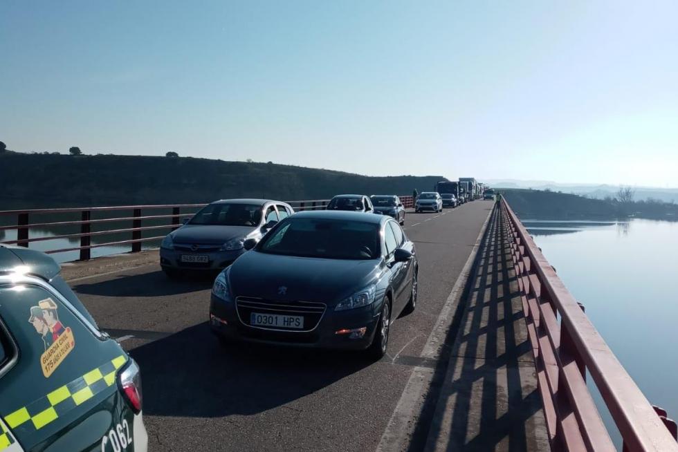 Accidente en Caspe