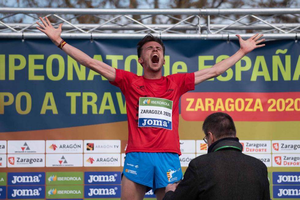 El Parque Lineal de Plaza en Zaragoza ha acogido el 102º Campeonato de España de campo a través.