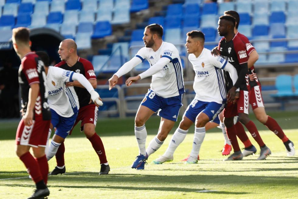 Real Zaragoza - Albacete: imágenes de la primera mitad del partido