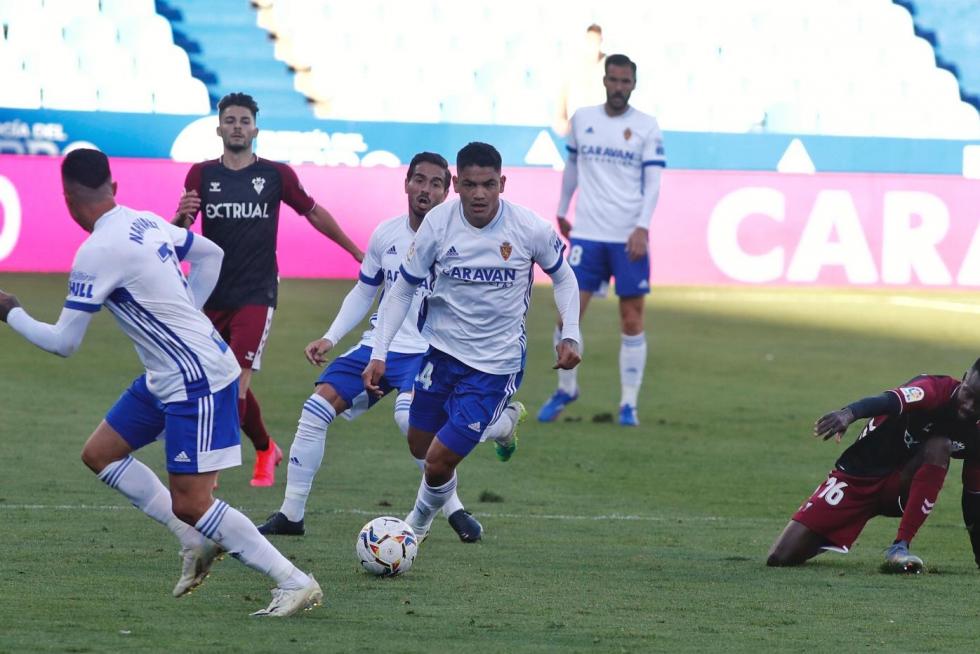 Real Zaragoza - Albacete: imágenes de la primera parte del partido