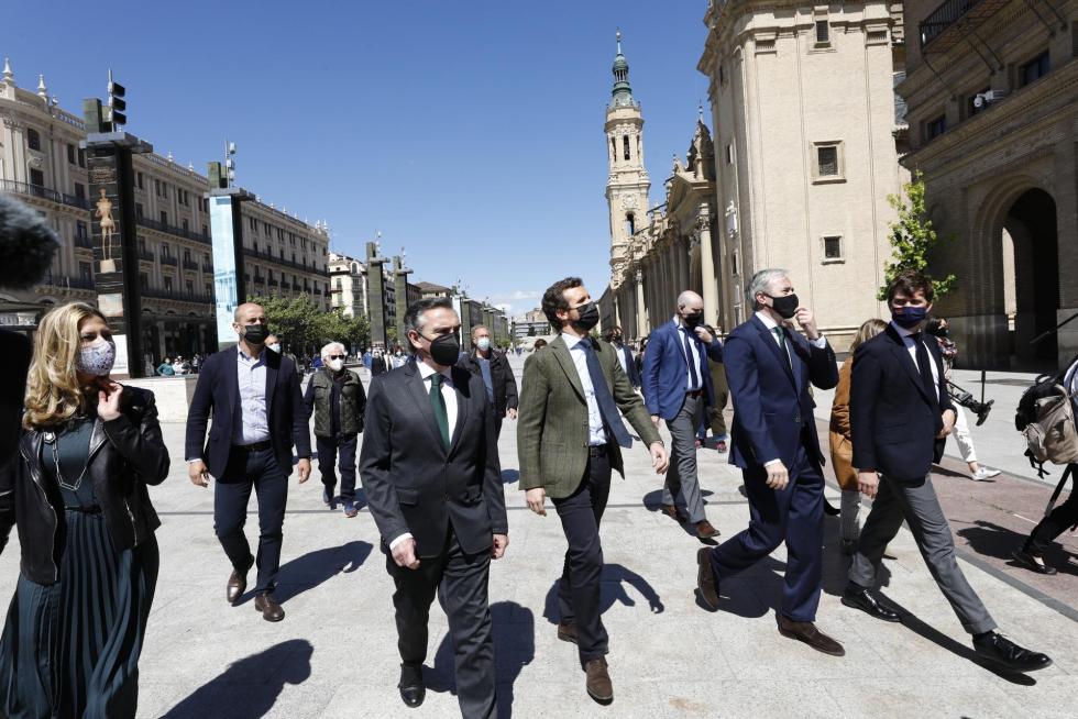 Pablo Casado en Zaragoza