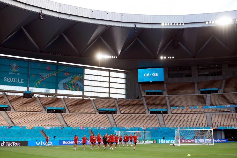 UEFA EURO 2020 Poland training