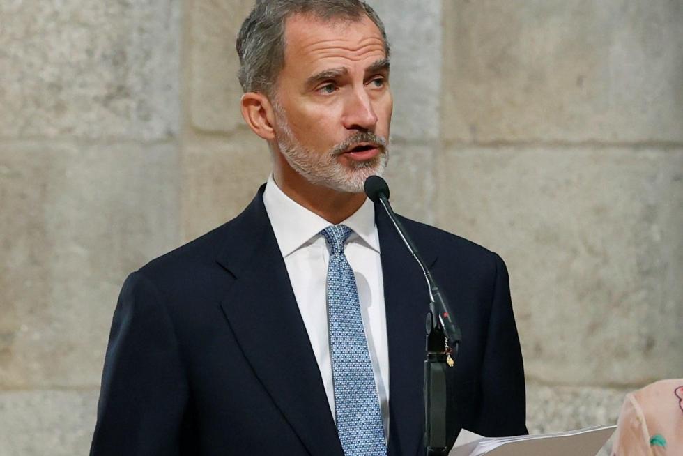 Los reyes de España presiden la ofrenda al Apóstol Santiago