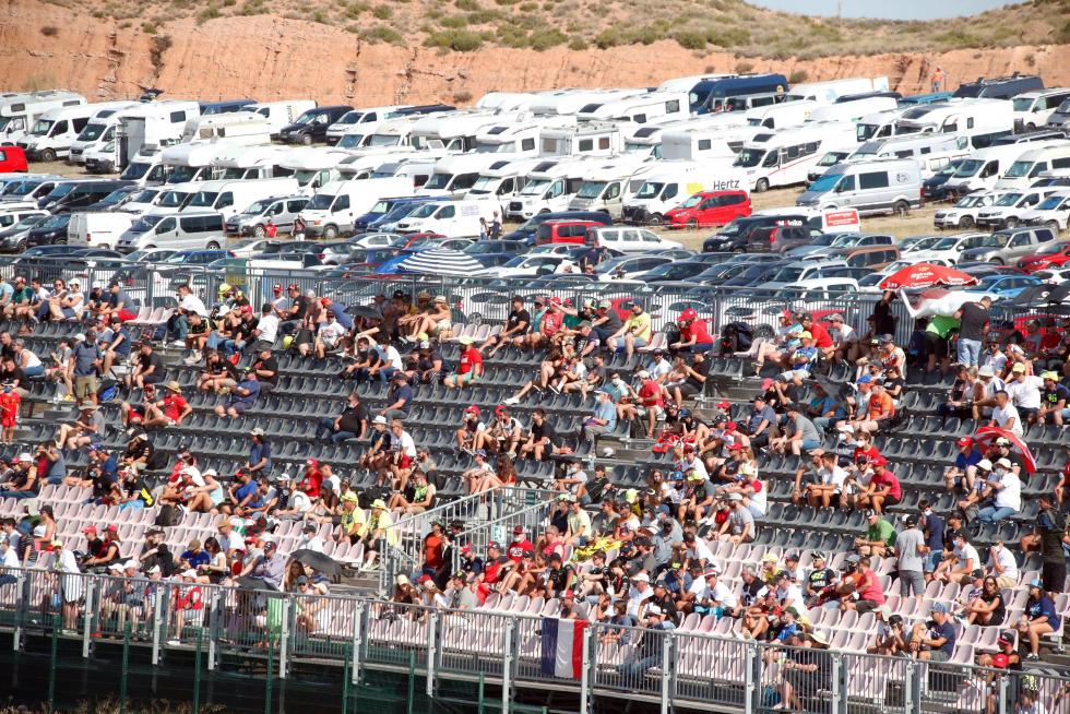 Segunda jornada del Gran Premio Tissot de Aragón de Moto GP