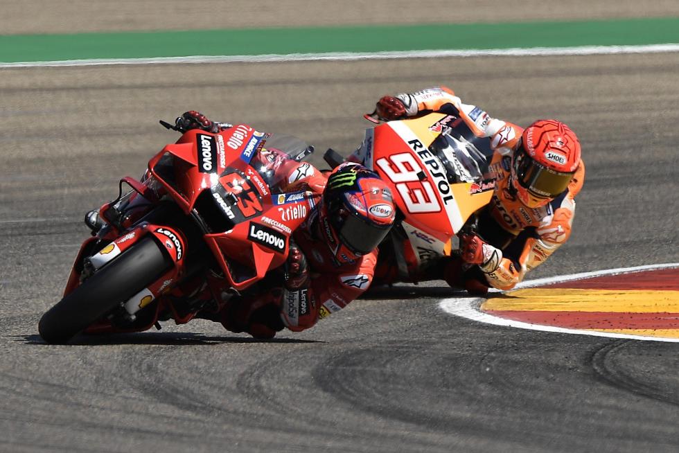 Carrera de Moto GP del Gran Premio Tissot de Aragón