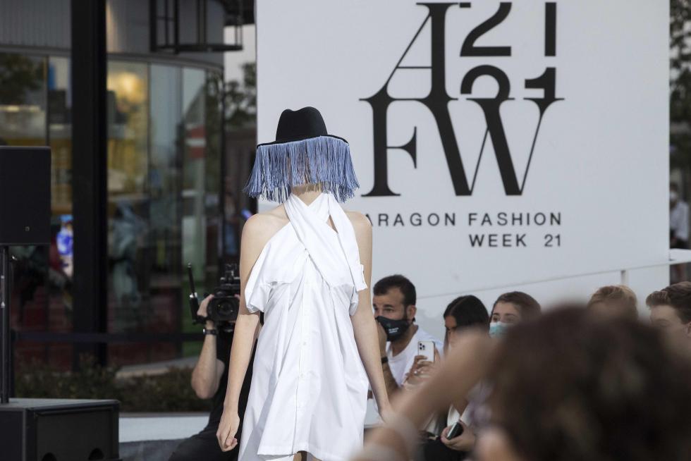Desfiles en la Aragón Fashion Week 2021.