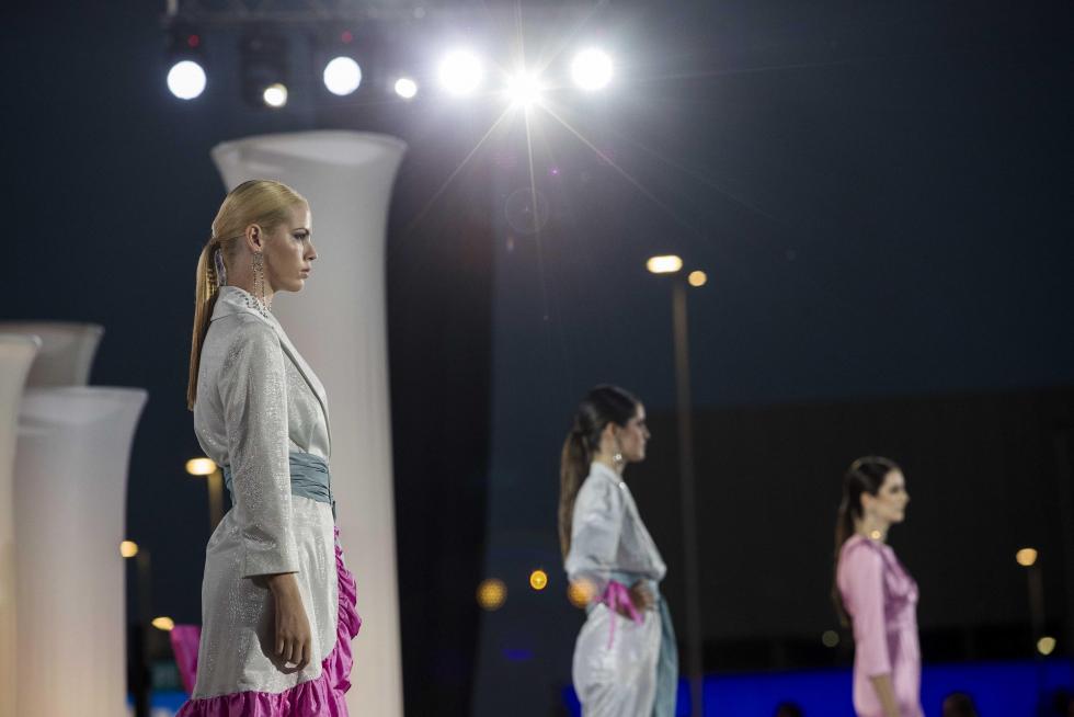 Desfiles en la Aragón Fashion Week 2021.
