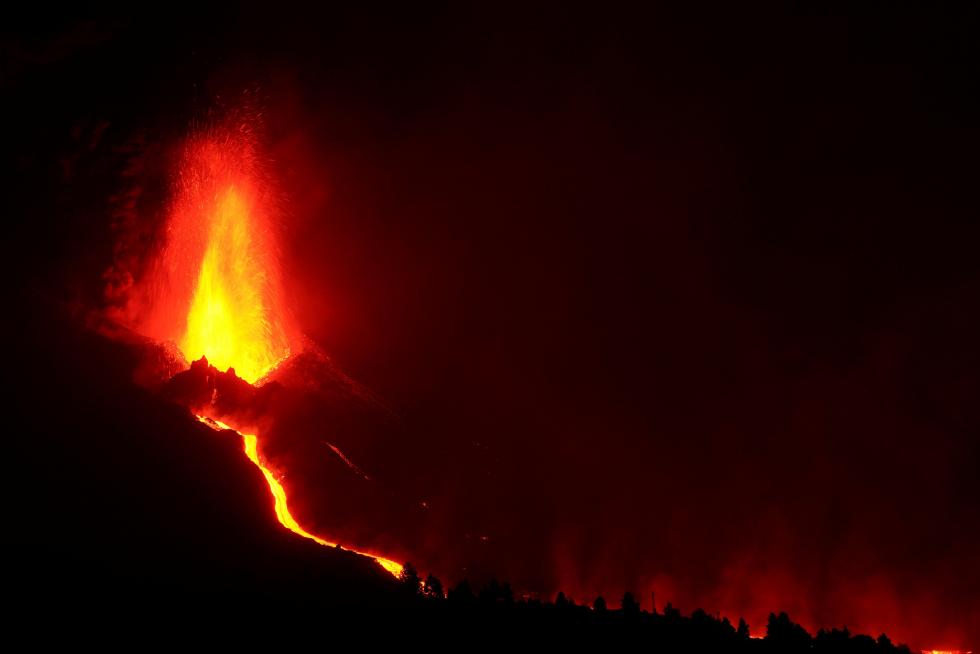 Erupción del volcán Cumbre Vieja en La Palma