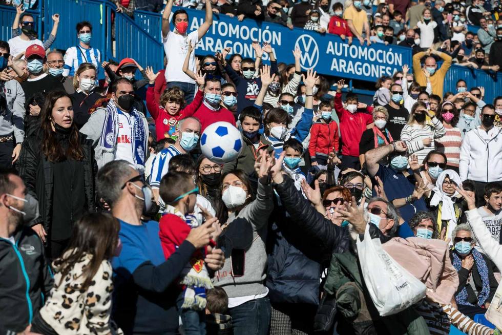 Nuevo éxito del partido de Aspanoa en La Romareda