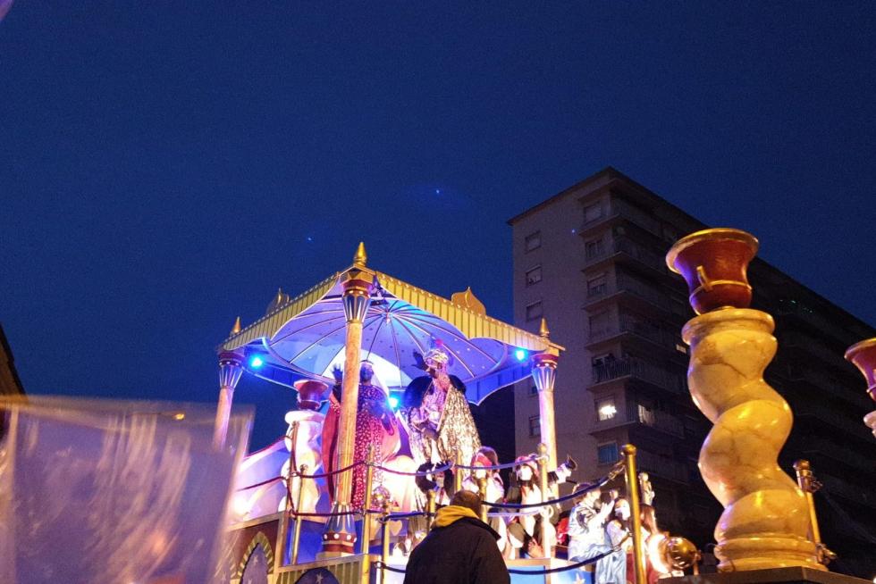 Foto de la cabalgata de los Reyes Magos de Zaragoza