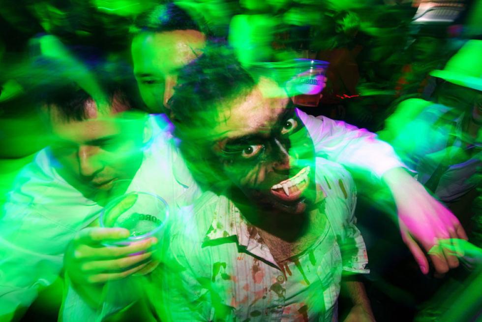 Aterradora noche en Belgrado