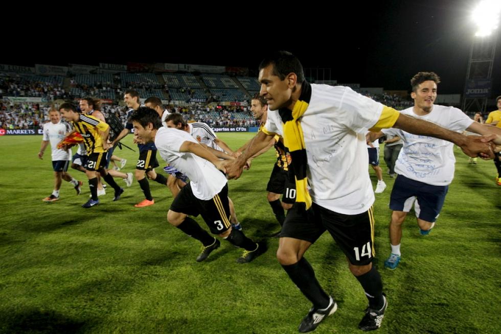 El Zaragoza continuará en Primera División gracias a la victoria en Getafe