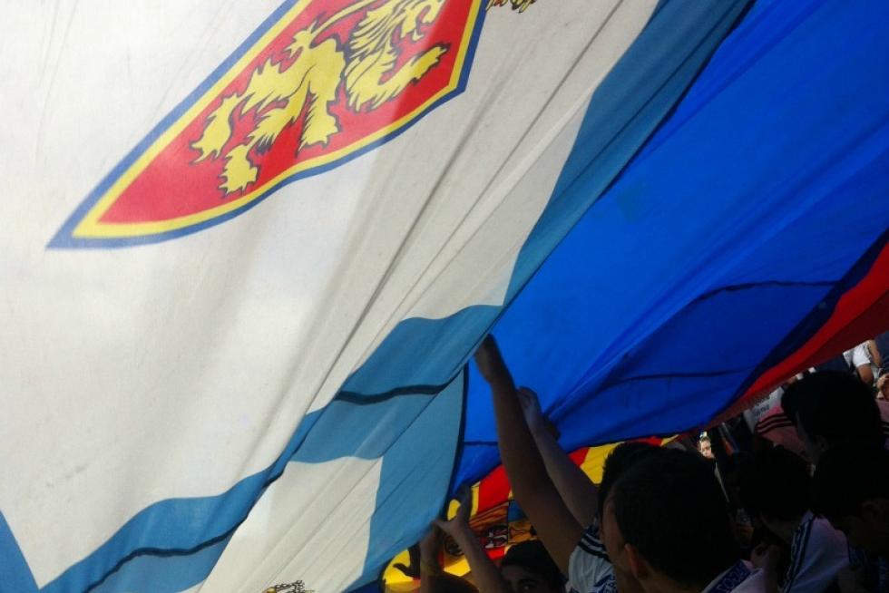Zaragocistas en Getafe