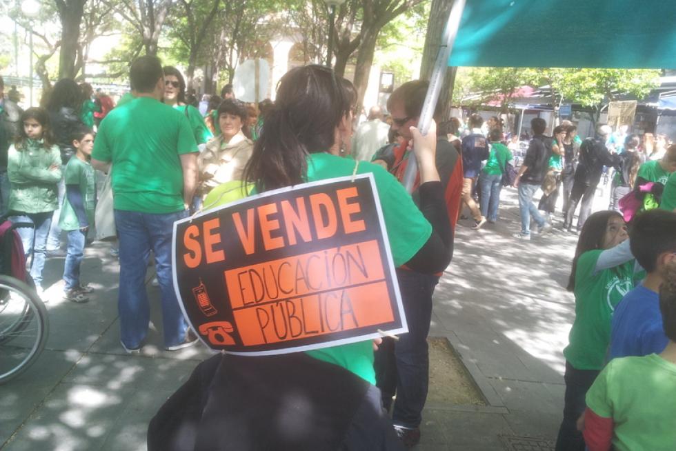 Jornada de paro en todos los niveles de la educación