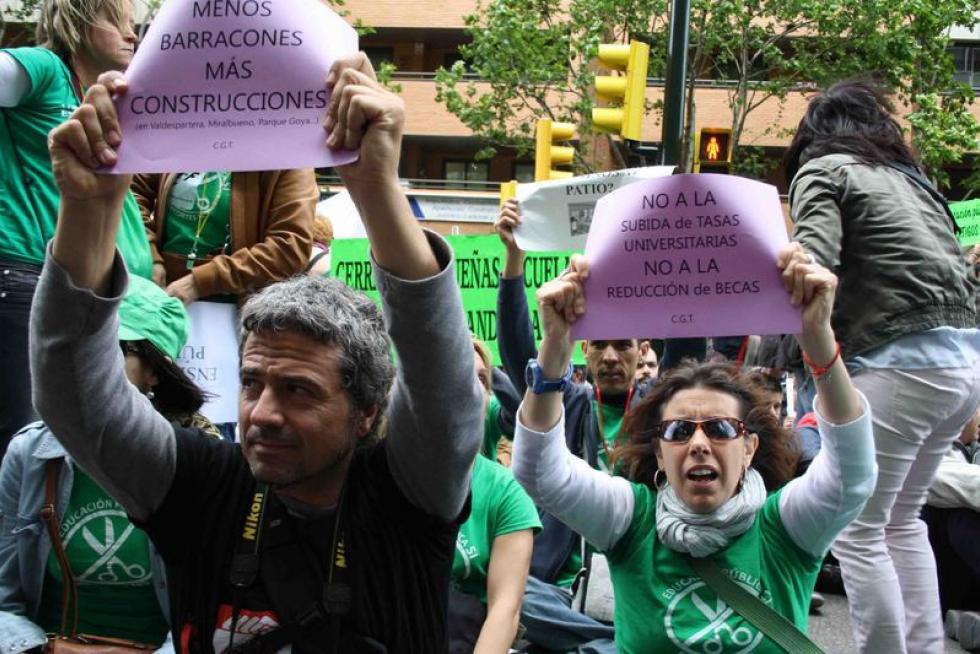Jornada de paro en todos los niveles de la educación