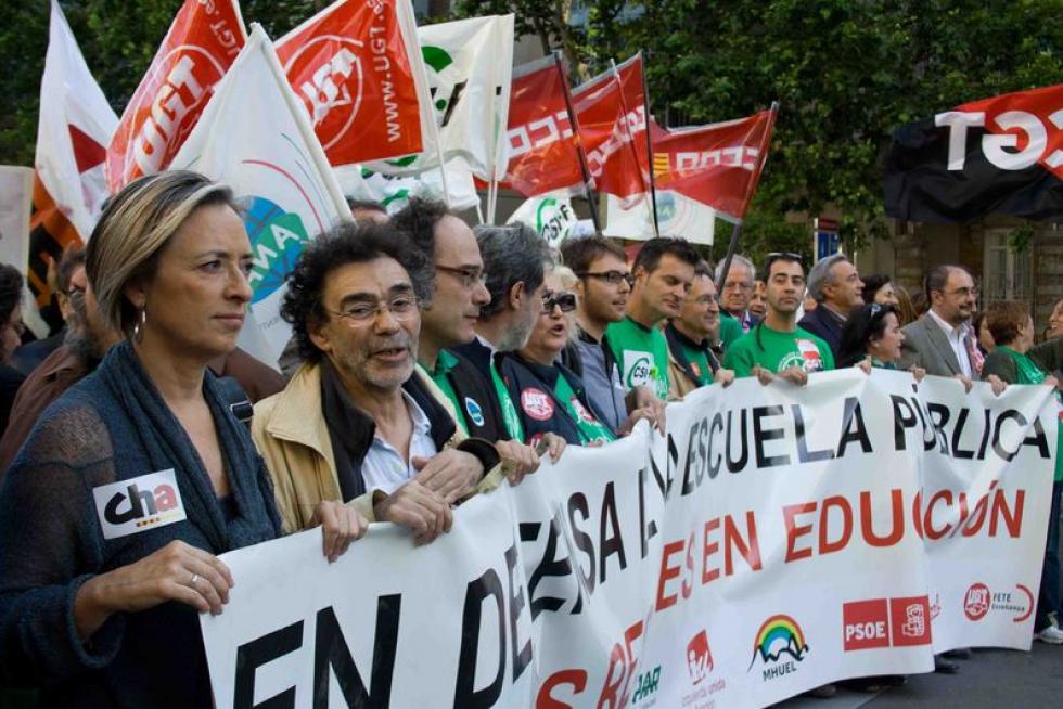 Jornada de paro en todos los niveles de la educación