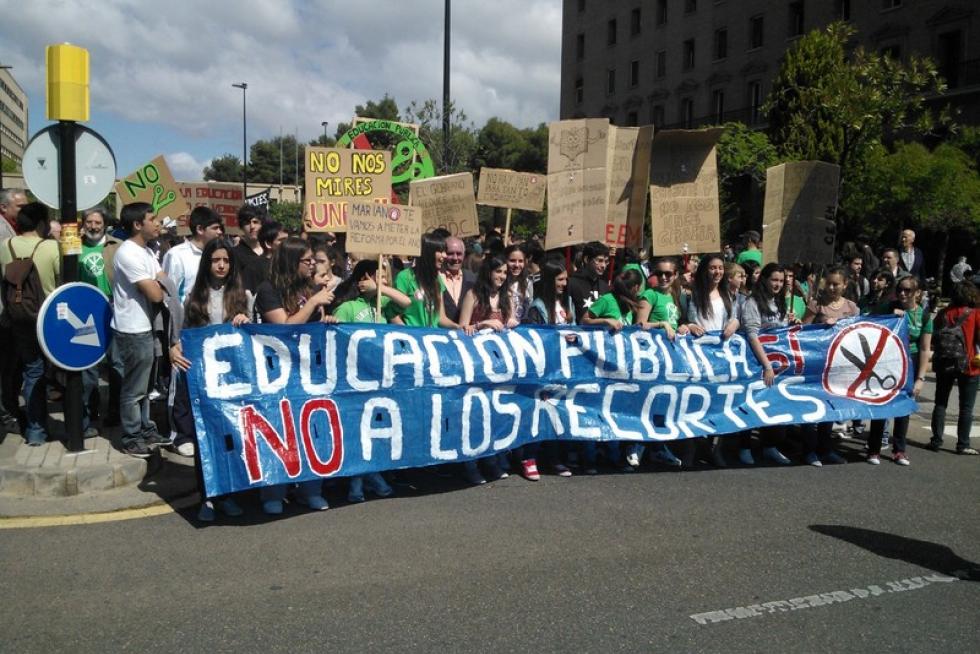 Jornada de paro en todos los niveles de la educación
