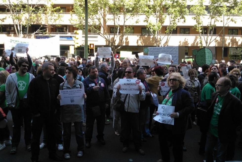 Jornada de paro en todos los niveles de la educación