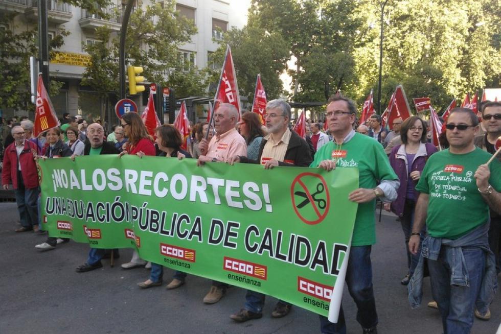 Jornada de paro en todos los niveles de la educación