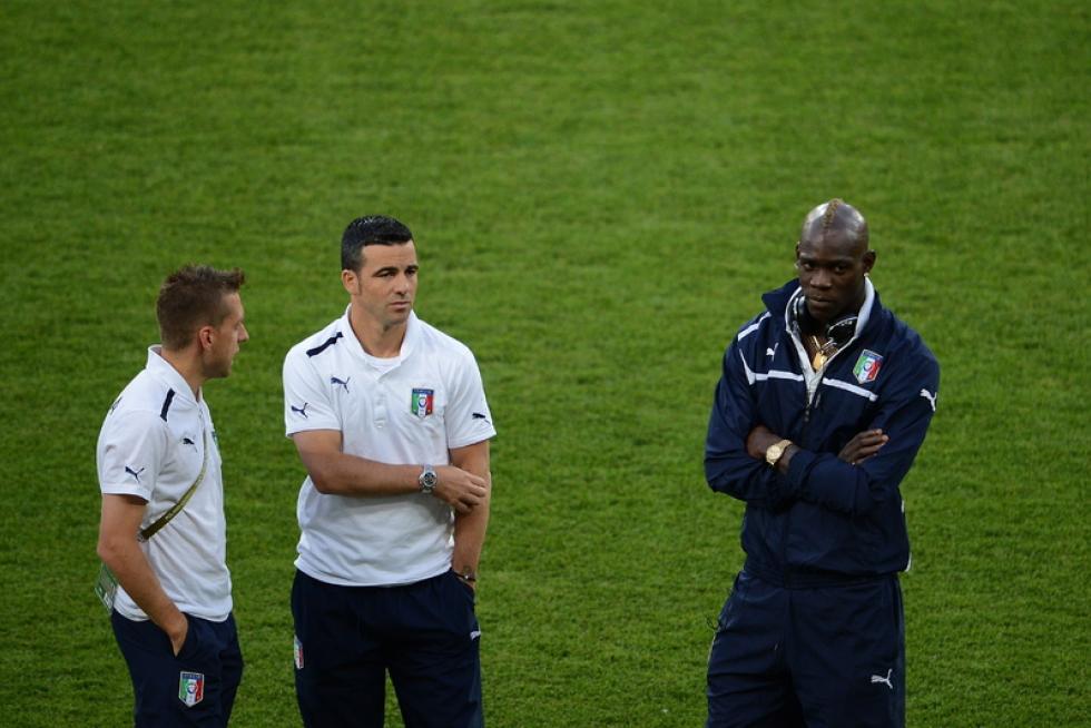 Imágenes de la final de la Eurocopa 2012, en la que se enfrentan las selecciones española e italiana
