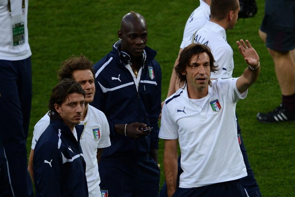 Imágenes de la final de la Eurocopa 2012, en la que se enfrentan las selecciones española e italiana