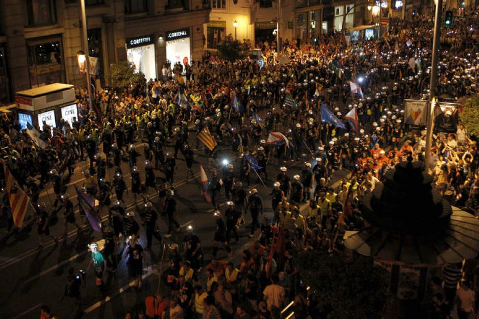 La marcha minera llega a Madrid