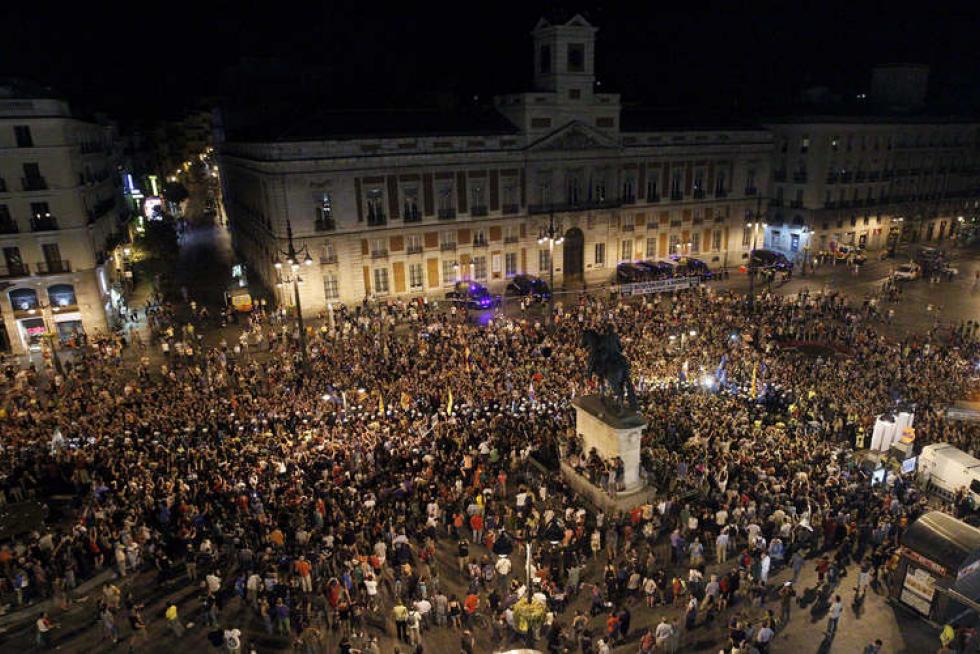 La marcha minera llega a Madrid