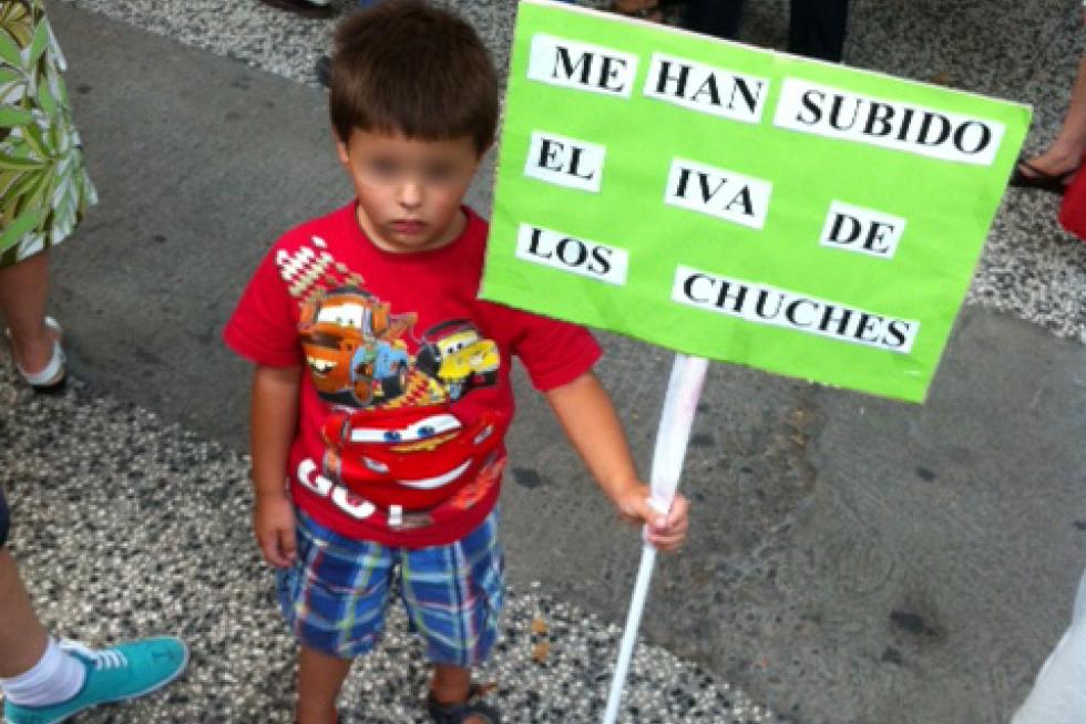 Protestas de los trabajadores contra los recortes del Ejecutivo