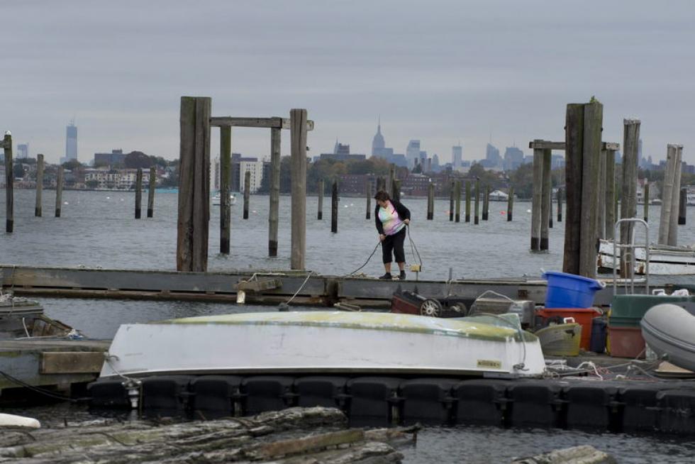 Preparativos para la llegada del huracán Sandy a EE. UU.