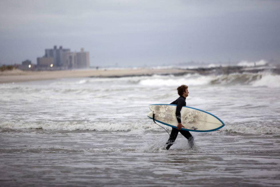 Preparativos para la llegada del huracán Sandy a EE. UU.