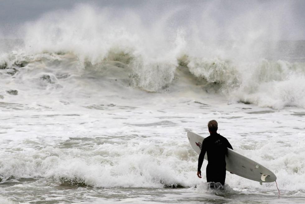 Preparativos para la llegada del huracán Sandy a EE. UU.