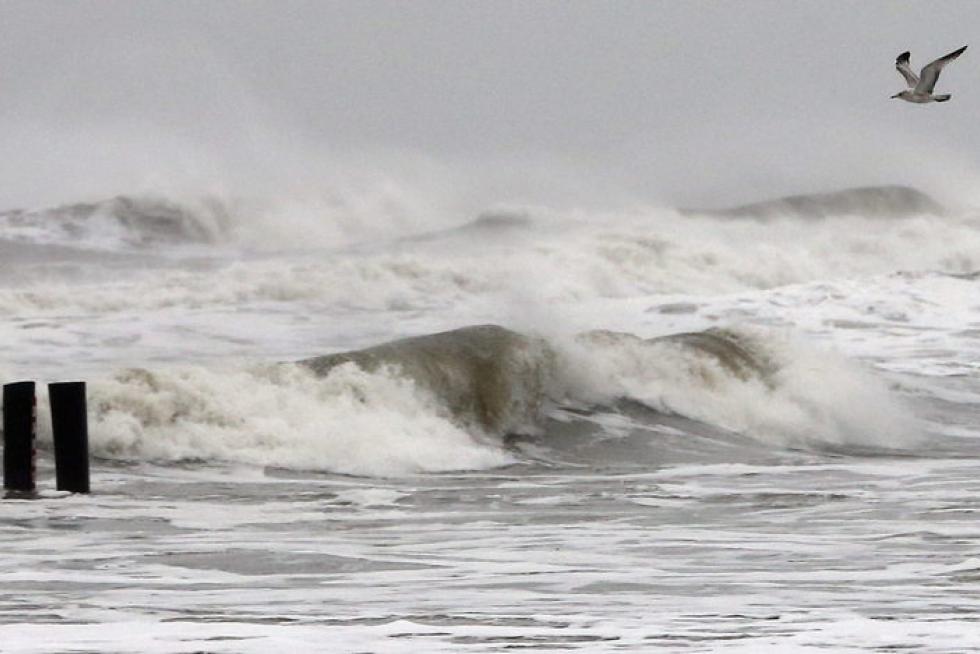 Preparativos para la llegada del huracán Sandy a EE. UU.