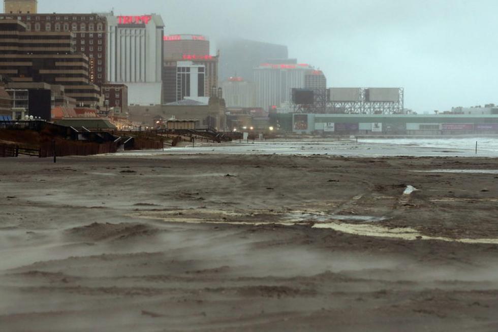 Preparativos para la llegada del huracán Sandy a EE. UU.