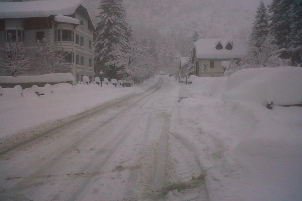 Nieve en la provincia de Huesca