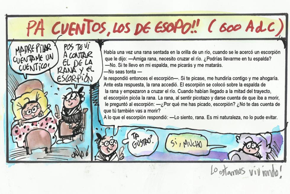Algunas de las mejores viñetas de Alberto Calvo
