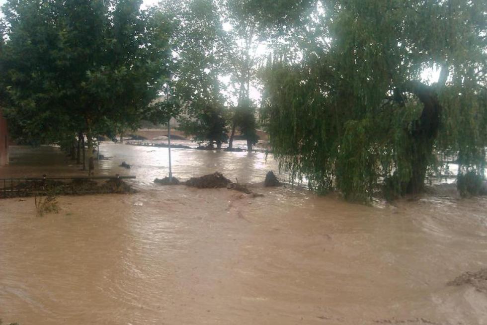 Las fuertes tormentas dejan al menos un desaparecido en Oliete