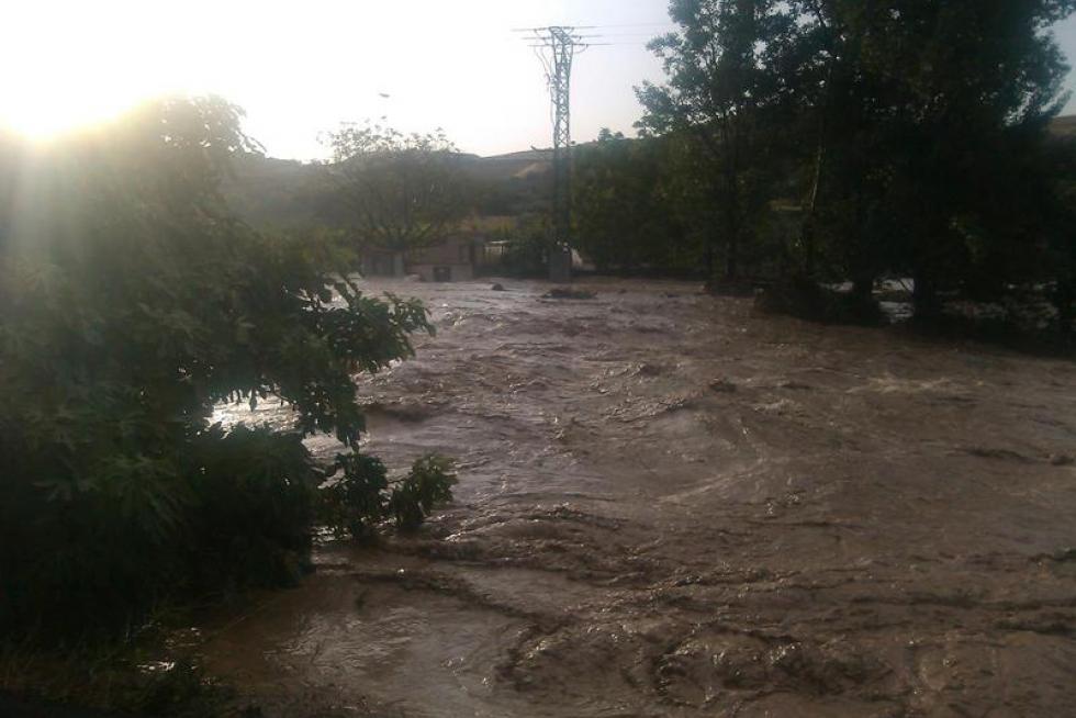 Las fuertes tormentas dejan al menos un desaparecido en Oliete