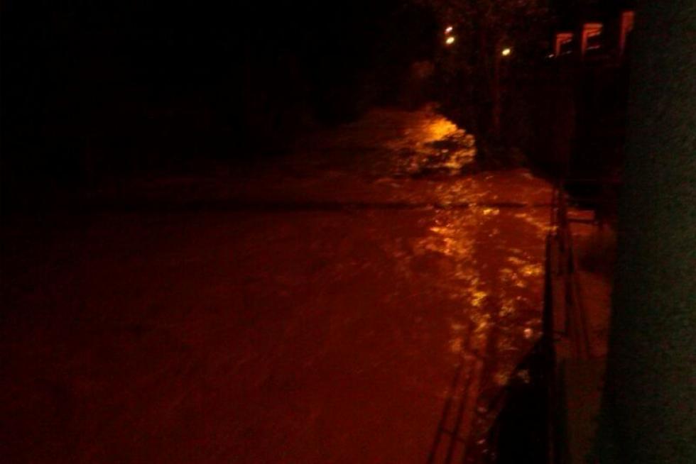 Las fuertes tormentas dejan al menos un desaparecido en Oliete